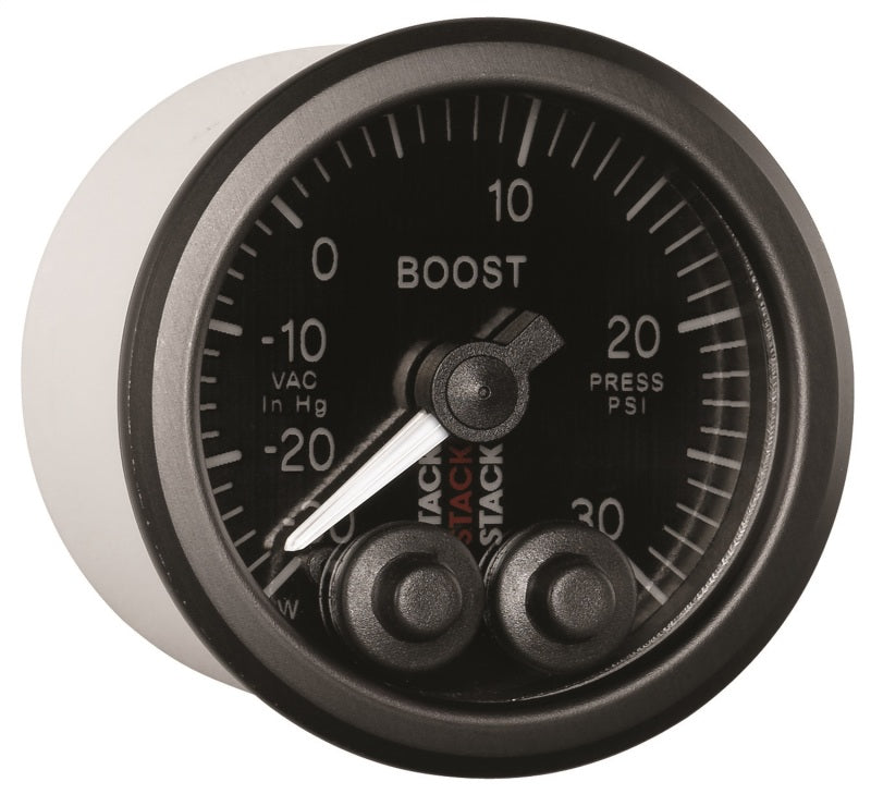 Autometer Gauge Boost Pro-Cntrl 52mm Blk -30inHg-30psi ST3512 User 4
