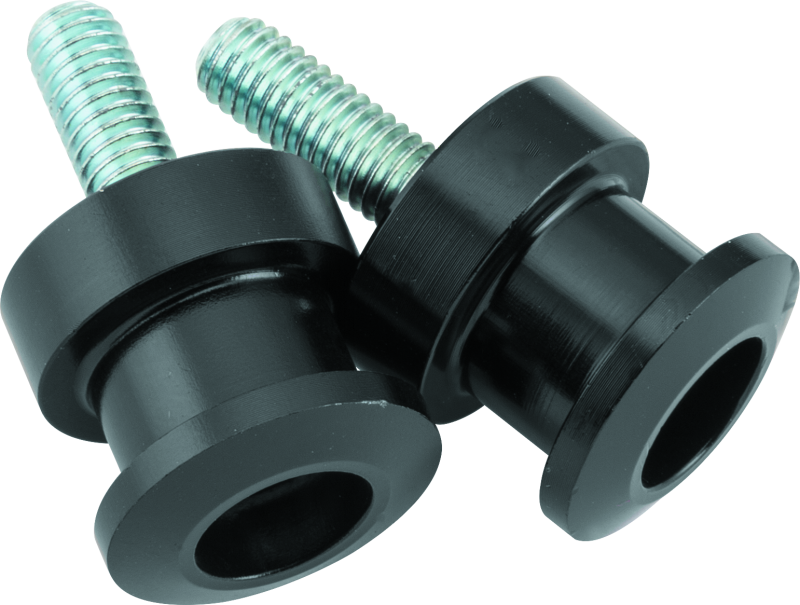 BikeMaster Alum Spool Kit Lite - 6mm - Black 151629 151629 Photo - Primary