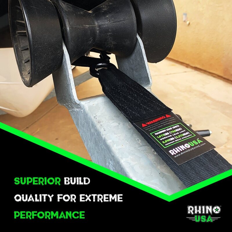 Rhino USA 2In X 20Ft Boat Winch Strap With Hook RNO-WNCH-STRP RNO-WNCH-STRP User 1