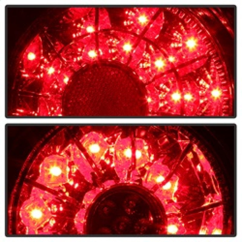 Spyder 01-03 Lexus IS300 LED Tail Lights w/Inner Trunk Lights - Smoke (ALT-YD-LIS300-LED-SET-SM) 5085054 5085054 Photo - Unmounted