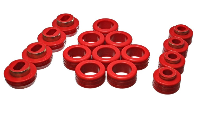 Energy Suspension Body Mount Set Red Chevrolet S10 All 1982-2003 3.4131R Photo - Primary
