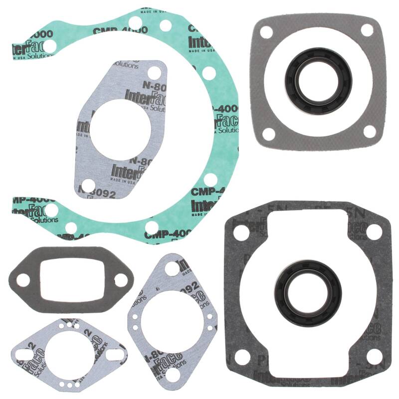Vertex Pistons Vertex Gaskets Sachs 340 SA340/SS/SA370 FC/1 Complete Gasket Kit w/ Oil Seals 711011 711011 Photo - Primary