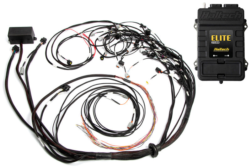 Haltech Elite 2500 Terminated Harness ECU Kit w/ OE Injector Connectors HT-151368 HT-151368 Photo - Primary