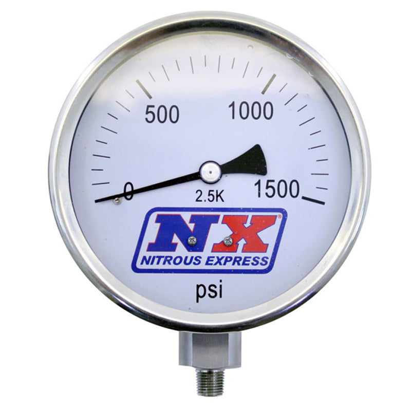 Nitrous Express Pressure Gauge; High Accuracy 15540 Photo - Primary