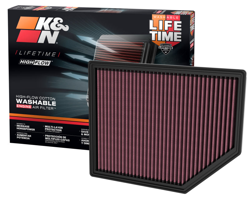 K&N Engineering K&N 22-23 Ford Bronco Raptor 3.0L V6 Replacement Air Filter 33-5132 33-5132 Photo - out of package
