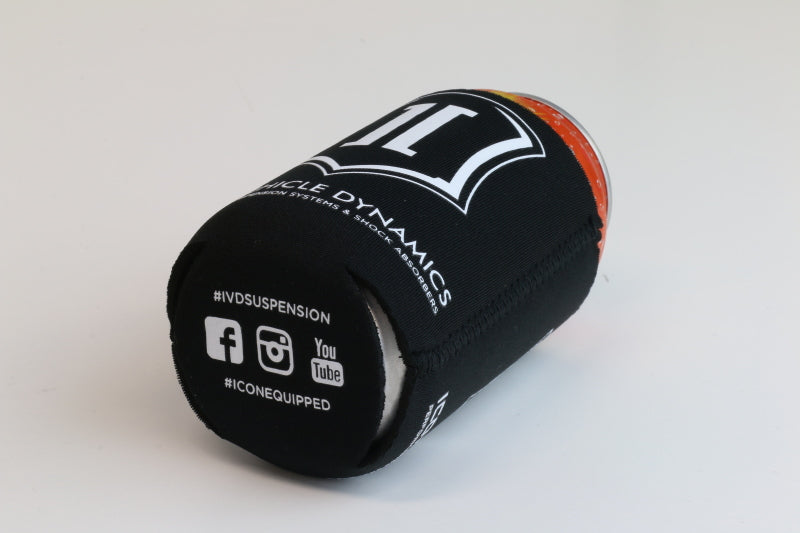 ICON Black Koozie w/Shield ICON-KOOZIE ICON-KOOZIE Photo - Close Up