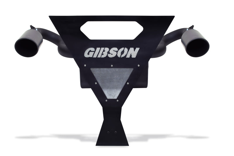Gibson 16-17 Yamaha YXZ1000R Base 2.25in Dual Exhaust - Black Ceramic 98030 98030 Photo - Primary