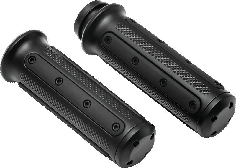 Kuryakyn Hvy Ind Grips Tbw Blk 6123 6123 Photo - Primary