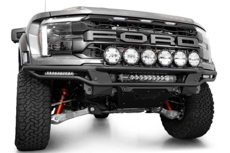 Addictive Desert Designs 2021-2024 Ford F-150 Raptor Race Series Front Bumper Light Hoop AC2107001NA AC2107001NA Photo - Mounted