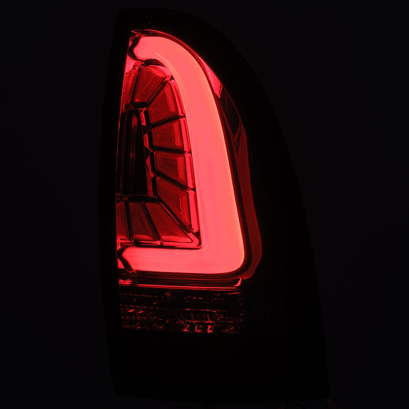 AlphaRex 05-15 Toyota Tacoma PRO-Series LED Tail Lights Red Smoke 680040 680040 User 2