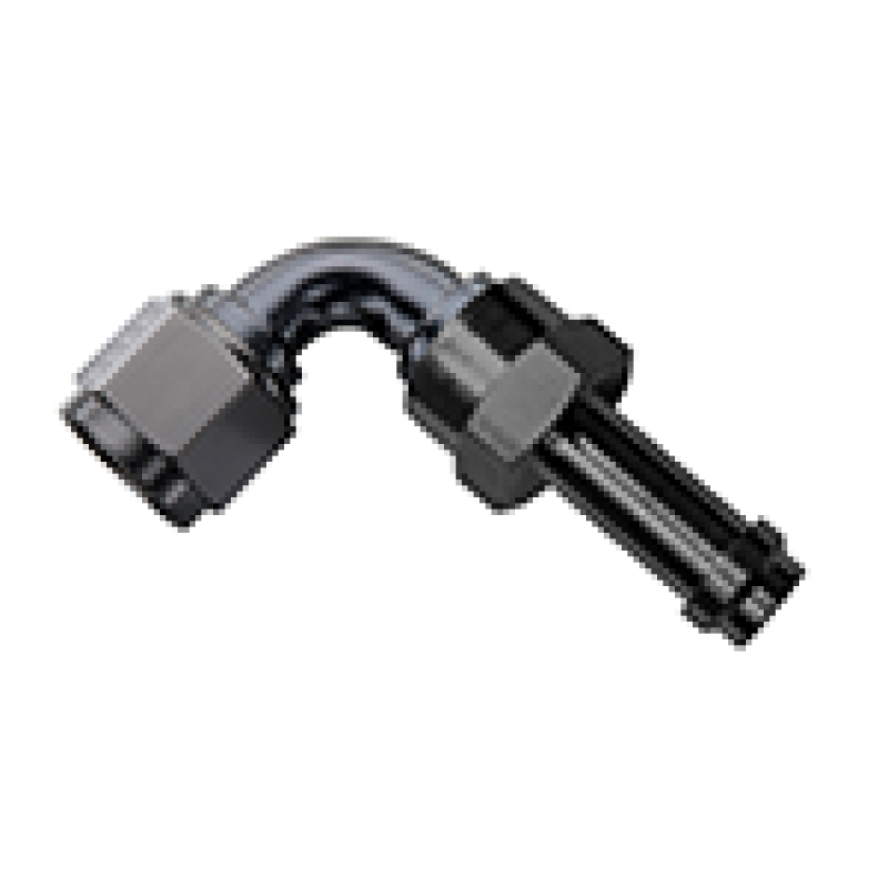 Fragola -6AN 90 Degree EZ Street Hose End Black 759006-BL 759006-BL Photo - Primary
