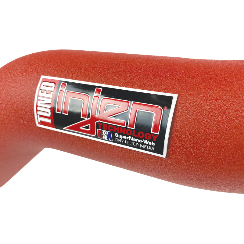 Injen 15-20 Ford F150 3.5L V6 (tt) Aluminum Intercooler Piping Kit - Wrinkle Red SES9015ICPWR SES9015ICPWR Photo - out of package