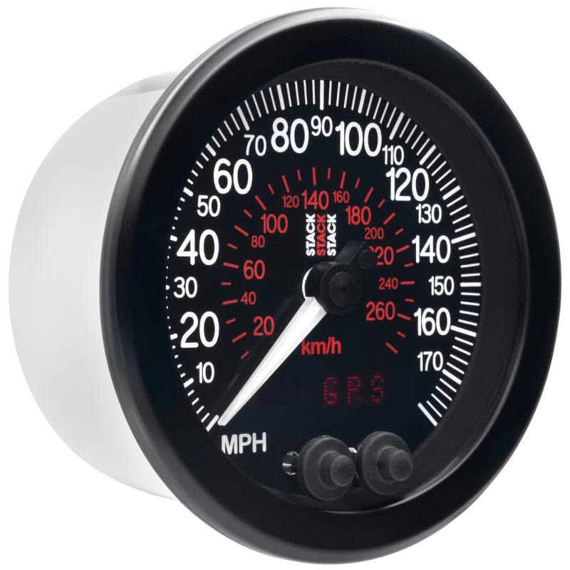 Autometer Stack Instruments 88mm 0-180 MPH 290 KM/H GPS Speedometer - Black ST3803 ST3803 User 6