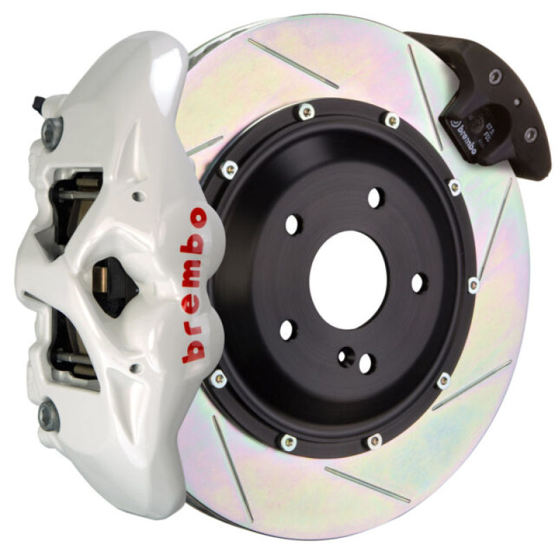 Brembo 06-09 997.1 GT3 Front GT BBK 6 Piston Cast 380x34 2pc Rotor Slotted Type3-White 1T3.9015A6 1T3.9015A6 Photo - Primary