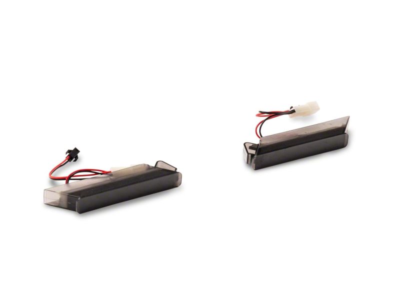 Raxiom 04-14 Ford F-150 Axial Series Side Mirror LED Turn Signal Lights- Smoked T542597 T542597 Photo - Close Up