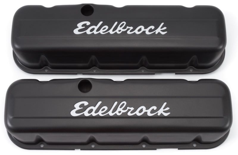 Edelbrock Valve Cover, Signature Series, Chevrolet, 1965 & Later 396-502 V8, Tal 4683 Photo - Primary