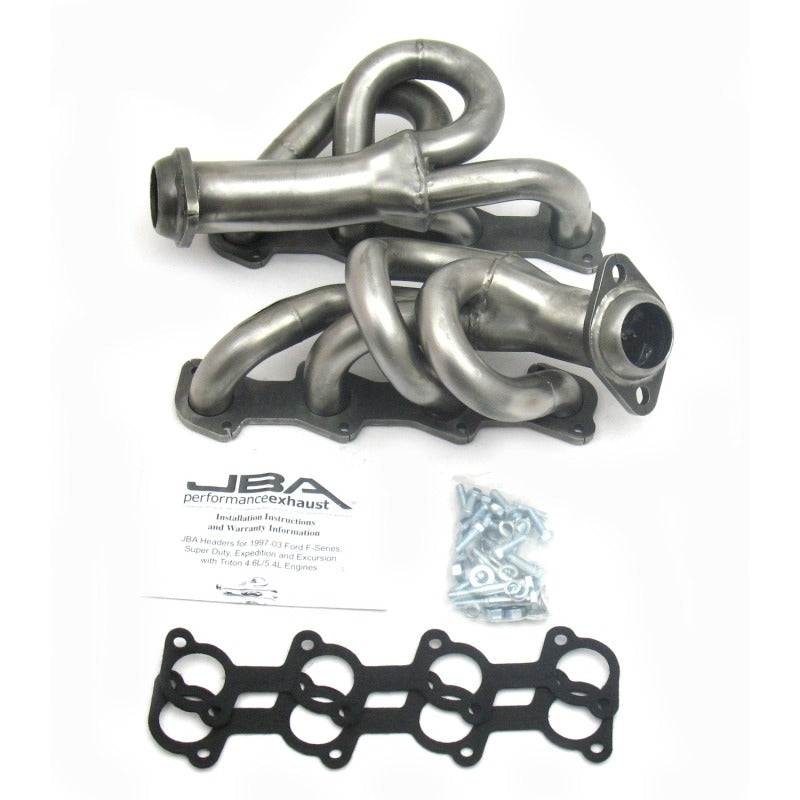JBA 97-03 Ford F-150 4.6L 2V 1-1/2in Primary Raw 409SS Cat4Ward Header 1677S 1677S Photo - Primary
