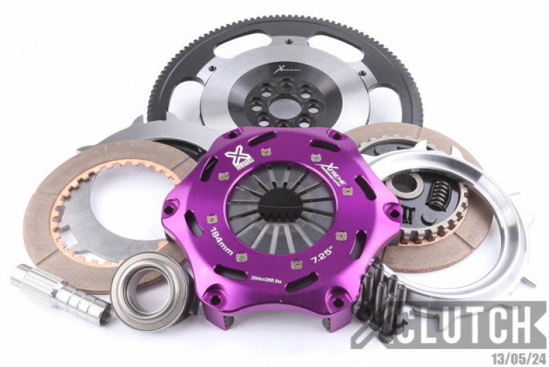XCLUTCH 02-06 Acura RSX Base 2.0L 7.25in Twin Sprung Ceramic Clutch Kit XKHN18523-2B XKHN18523-2B Photo - Primary