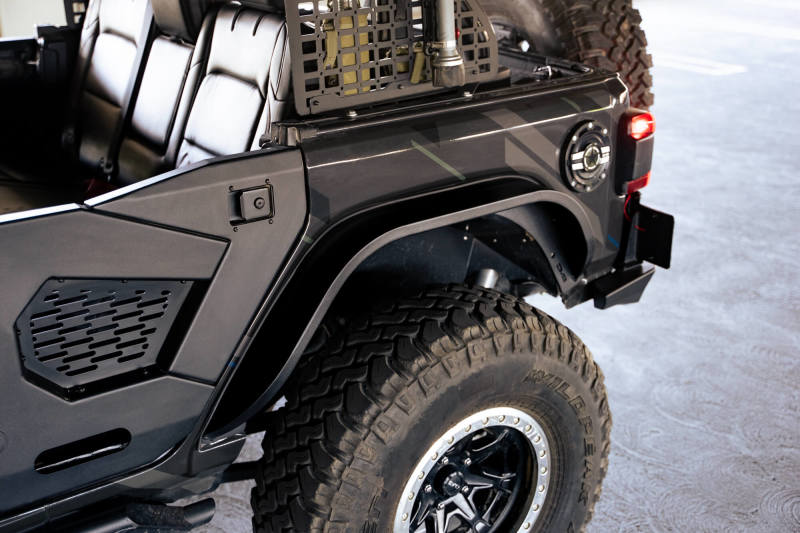 DV8 Offroad 18-23 Jeep Wrangler JL Slim Fender Flares FDJL-07 FDJL-07 Photo - Unmounted