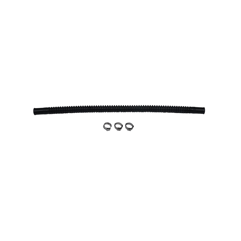 DeatschWerks Convoluted Tubing 300mm Length x 8mm ID Side 1 x 8mm ID Side 2 - Black 9-CT-12-516 9-CT-12-516 Photo - Primary