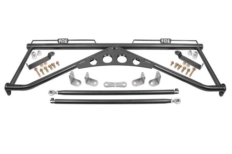 BMR 15-20 Ford Mustang Harness Bar - Black Hammertone HB760H HB760H Photo - Primary