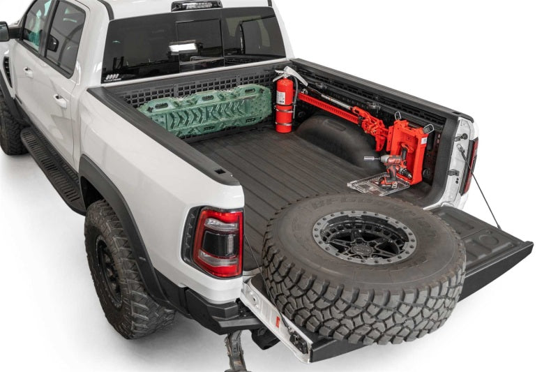 Addictive Desert Designs 21-23 Ram TRX Bed Side Molle Panels - Passenger Full Set AC6201901NA-P AC6201901NA-P Photo - Mounted
