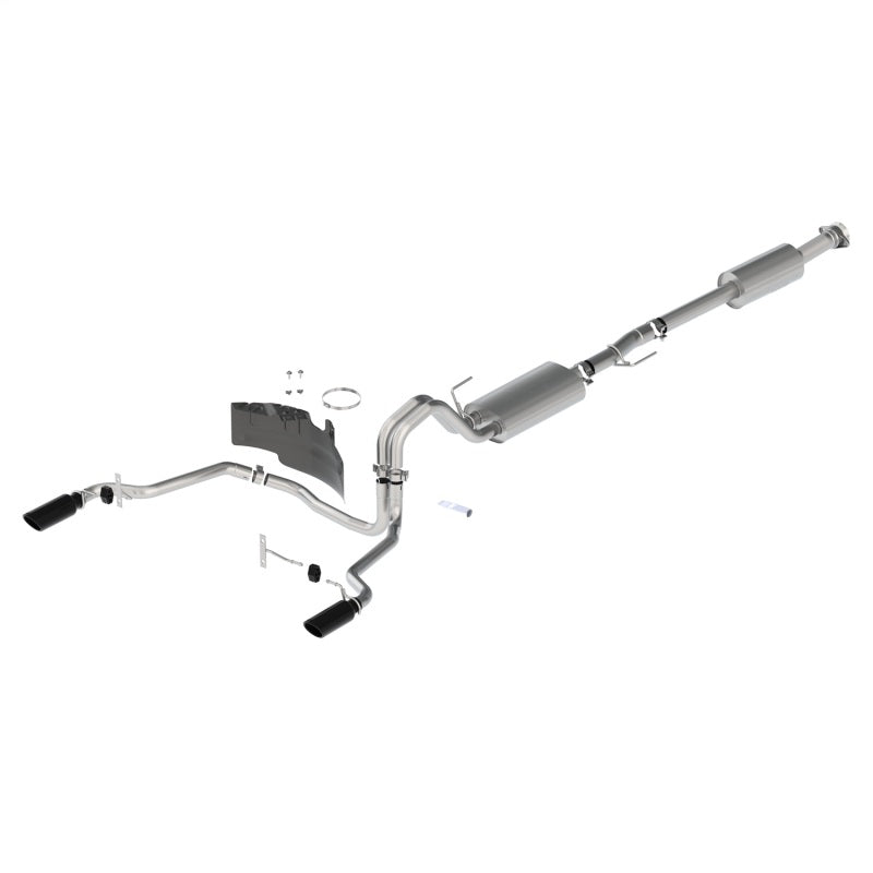 Ford Racing 21-24 F-150 Touring Rear Exit Exhaust - Black Tips M-5200-FTBR M-5200-FTBR Photo - Primary