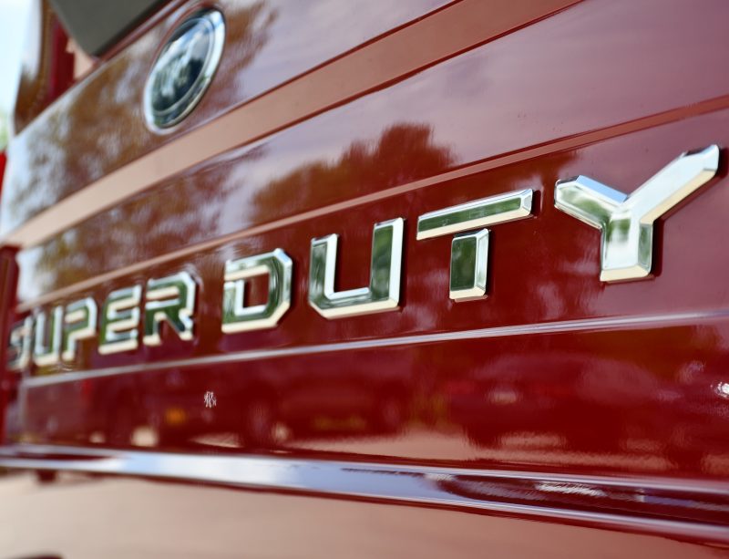 Putco 20-23 Ford SuperDuty Stainless Steel Tailgate Lettering Kit 55557FD 55557FD Photo - Primary