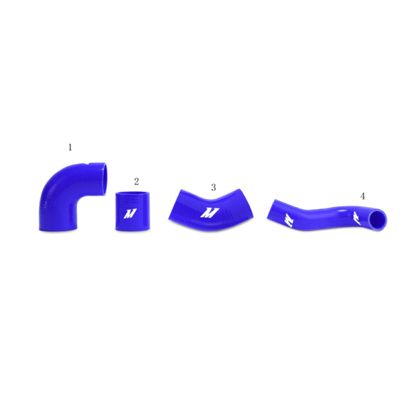 Mishimoto Upper Intercooler Pipe Kit - Blue 01-07 Mitsubishi Lancer Evo. 7/8/9 MMICP-EVO-01UBL User 4