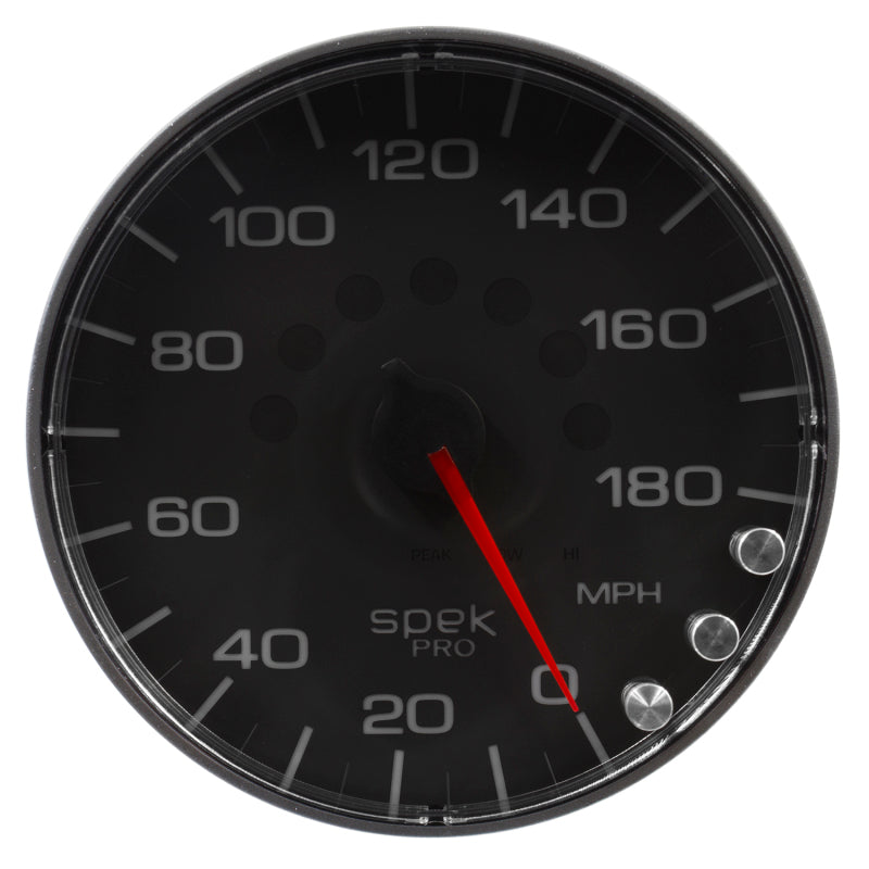 Autometer 5" Speedometer,0-180 MPH,Electric,Spek-Pro,Black Dial,Black Bezel P230328 User 2