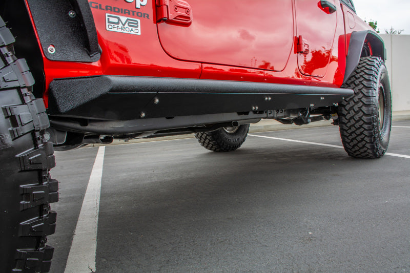 DV8 Offroad 2019+ Jeep Gladiator Side Step/Sliders SRGL-02 SRGL-02 Photo - Mounted