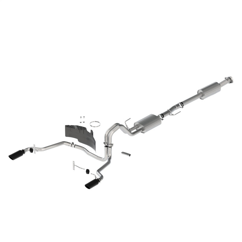 Ford Racing 21-24 F-150 Sport Rear Exit Exhaust - Black Tips M-5200-FSBR M-5200-FSBR Photo - Primary