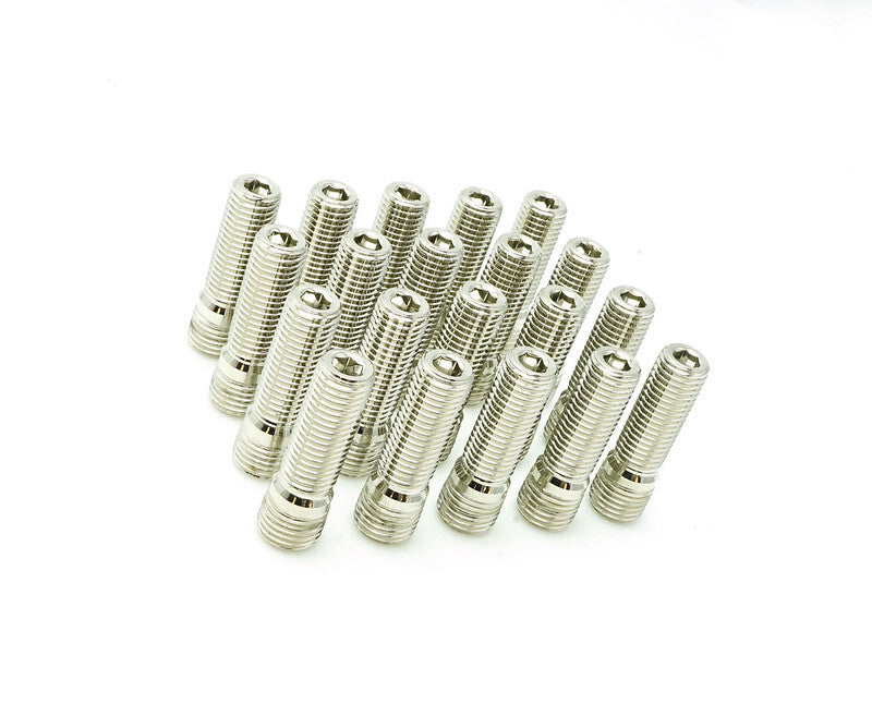 Wheel Mate Stud Conversion M14 x P1.25-M12 x P1.50 / 1.75in L - Nickel Finish (QTY 20) WMP37107N0 WMP37107N0 User 1