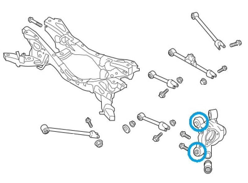 Superpro 16-24 Mazda MX-5 Miata ND MX-5 Miata Heim Joint Kit SPF5538K SPF5538K Photo - out of package
