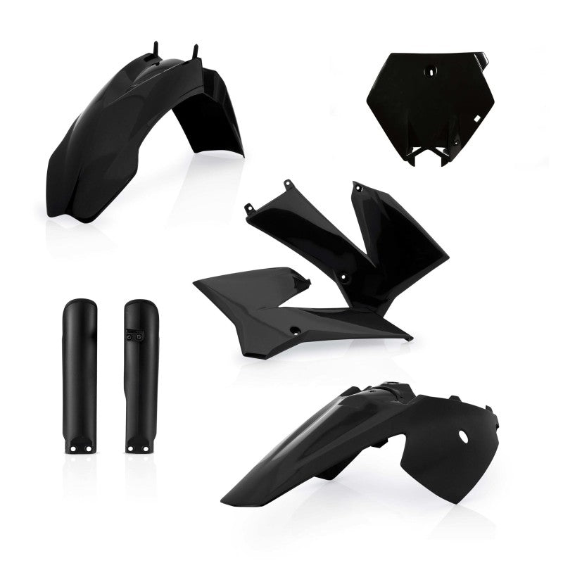 Acerbis 03-12 KTM SX85/ 04-11 SX105 Full Plastic Kit - Black 2253110001 2253110001 Photo - Primary