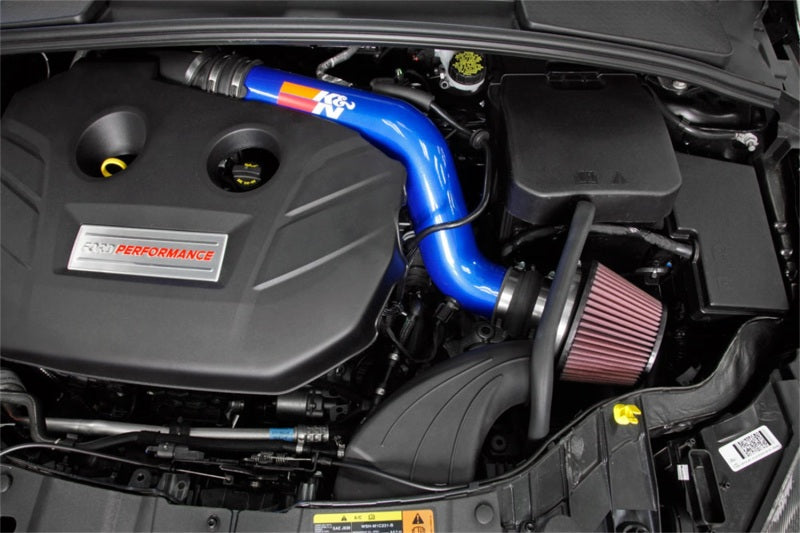 K&N Engineering 16- Ford Focus 2.3L Air Intake System KNE69-3539TB 69-3539TB Photo - Mounted