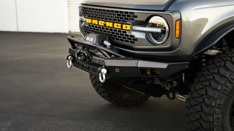DV8 Offroad 21-23 Ford Bronco Spec Series Front Bumper FBBR-05 FBBR-05 Photo - Unmounted