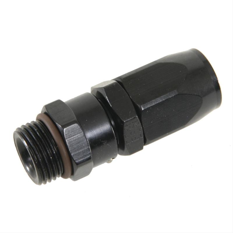 Fragola -12AN Straight x 1 5/16 - 12 (16) Hose End - Black 180122-BL 180122-BL Photo - Primary