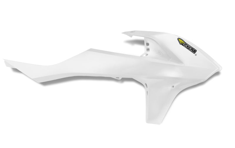 Cycra 16-19 KTM 125-500 SX/XC/SX-F/XC-F/XC-W/XCF-W/EXC-F Powerflow Radiator Shrouds White 1CYC-1901-42 1CYC-1901-42 Photo - Primary