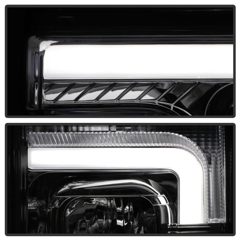 Spyder 17-18 Ford F250/F350/F450 Halogen Model Only -White Light Bar- Chrome- PRO-YD-FS17HALSI-C 5087843 5087843 Photo - Unmounted