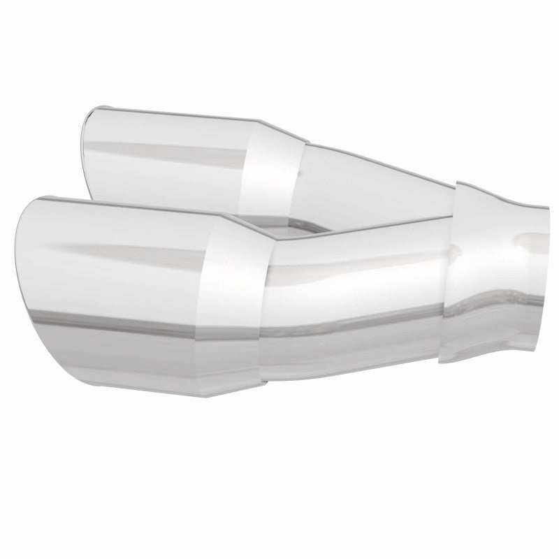 Magnaflow Double Wall 3in Dual Round Polished Tip 2.25in Inlet 35226 35226 360 Degree Image Set