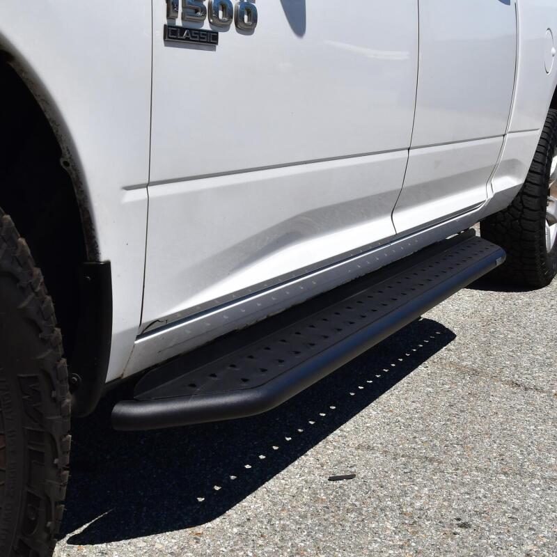 Westin 19-23 Ram 1500 Crew Cab Pickup (Excl. 1500 Classic) Outlaw Running Boards - Textured Black 28-34085 28-34085 Photo - lifestyle view