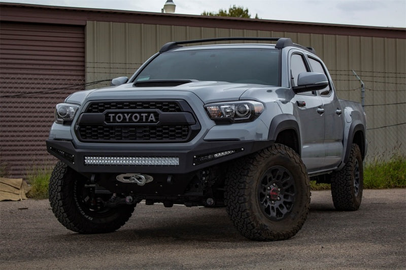 Addictive Desert Designs 16-18 Toyota Tacoma HoneyBadger Front Bumper F687382730103 Photo - Mounted