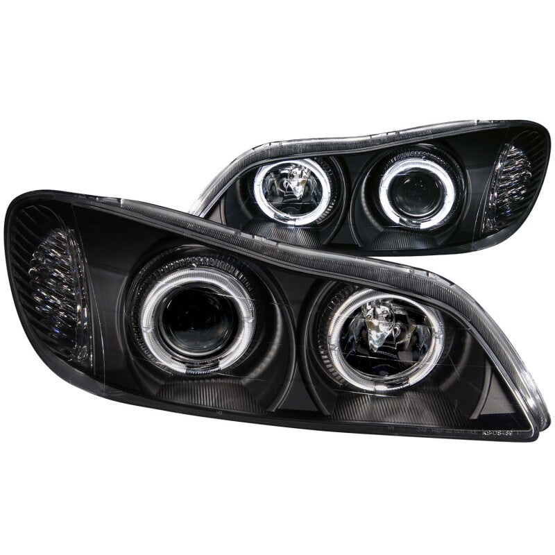 Anzo 2000-2004 Infiniti I30 Projector Headlights w/ Halo Black 121077 Photo - Primary