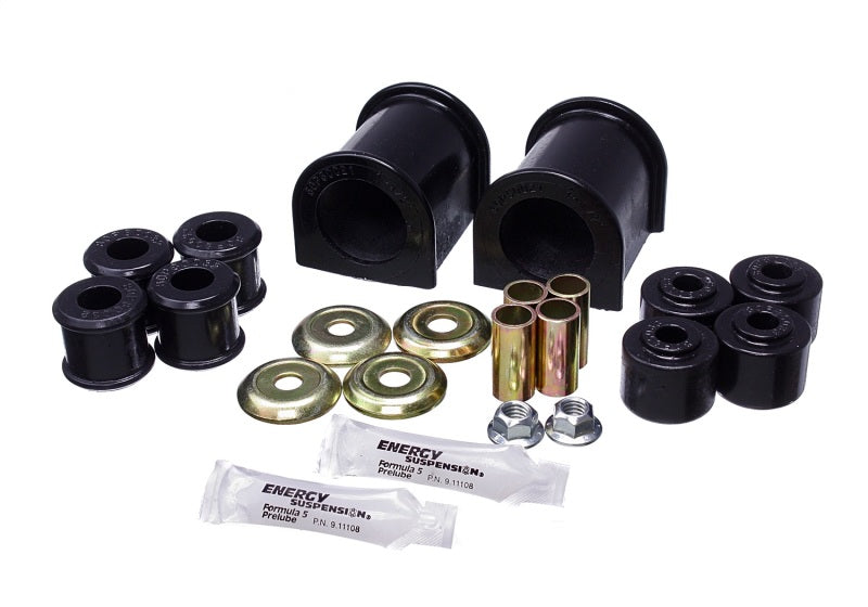 Energy Suspension Sway Bar Bushing Set Black Front Bar Dia. 1 1/2 in. Performance Polyur 40.5022G Photo - Primary
