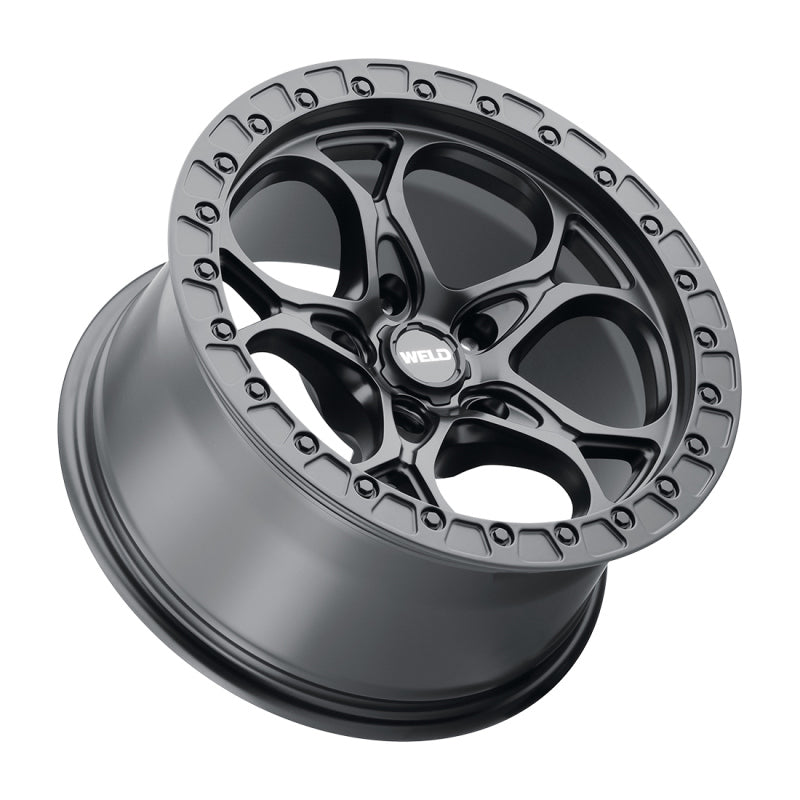 Weld Off-Road W108 17X9.0 Ledge 5X127 ET00 BS5.00 Satin Black 71.5 W10879075500 W10879075500 Photo - Primary