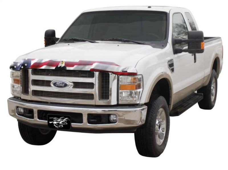 Stampede Vigilante Premium Hood Protector,American Flag w/Eagle,For 99-07 Ford 3125-30 Photo - Mounted
