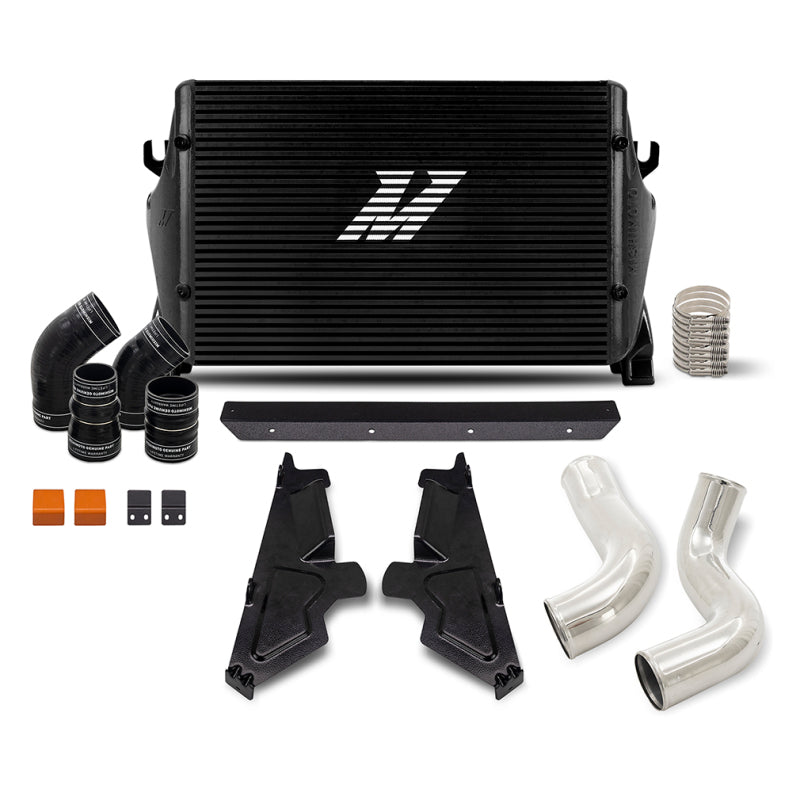 Mishimoto 2019+ Ram 6.7L Cummins Intercooler Kit BK Cooler P Pipes MMINT-RAM-19KBKP MMINT-RAM-19KBKP Photo - Primary