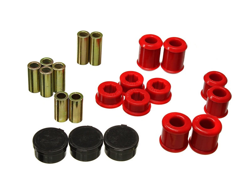 Energy Suspension 93-98 Toyota Supra Rear Control Arm Bushing Set - Red 8.3136R 8.3136R Photo - Primary