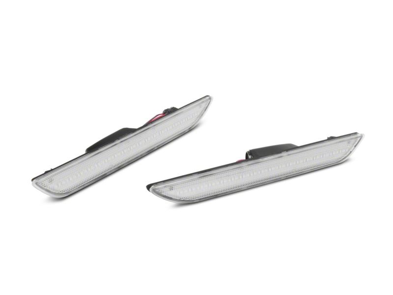Raxiom 15-23 Ford Mustang Axial Series LED Side Marker Lights Rear- Clear 404230 404230 Photo - Close Up